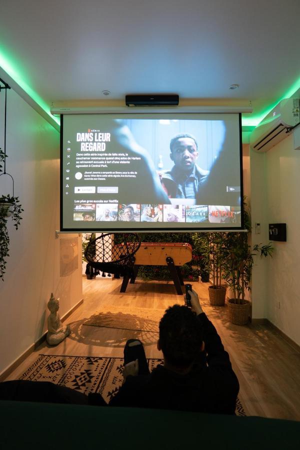 Capsule Thailande I Sauna I Balneo I Console I Jeux En Bois I Cinema I Cour Interieure Trith-Saint-Leger Exterior foto