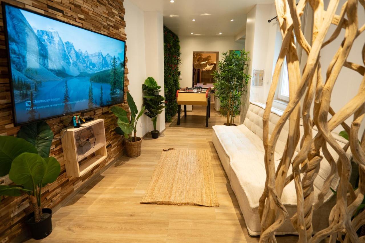 Capsule Thailande I Sauna I Balneo I Console I Jeux En Bois I Cinema I Cour Interieure Trith-Saint-Leger Exterior foto